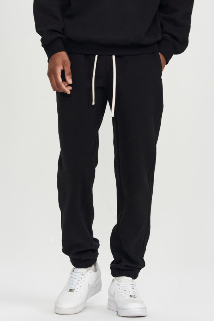 Adjustable Drawcord Premium Fleece Joggers