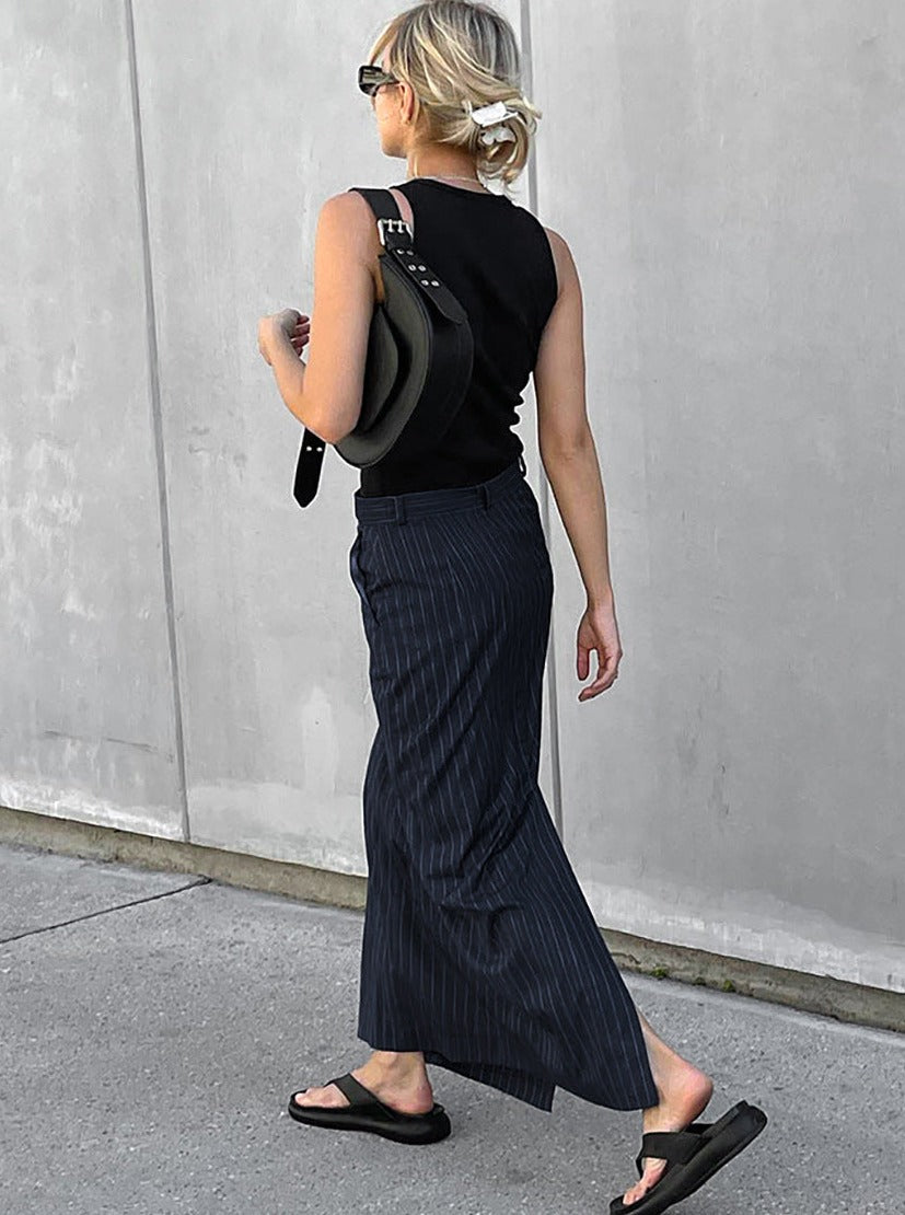 Elegant Temperament Slim Long Skirt