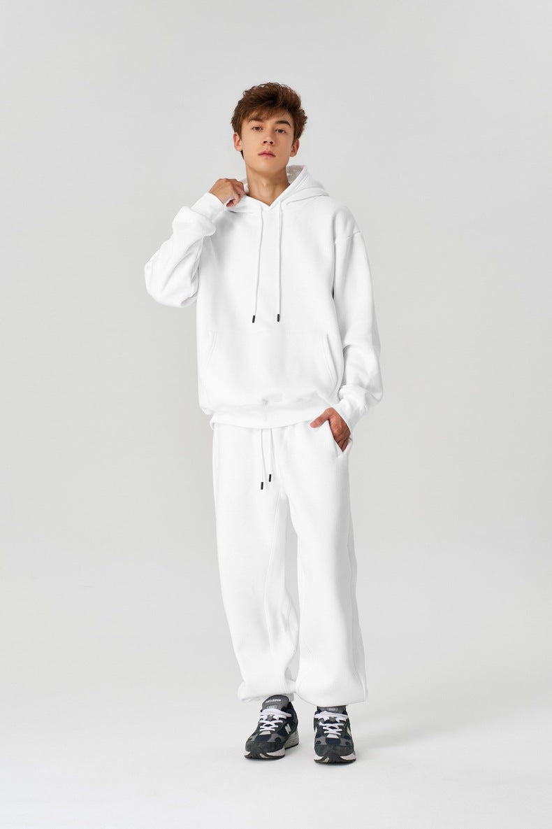 Elastic Waistband Cozy Cotton Sweatpants