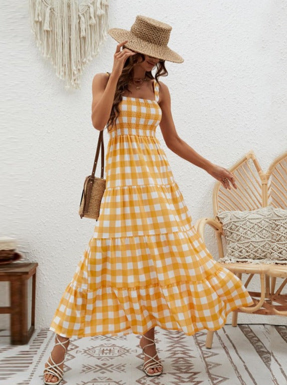 Plaid Summer Dress